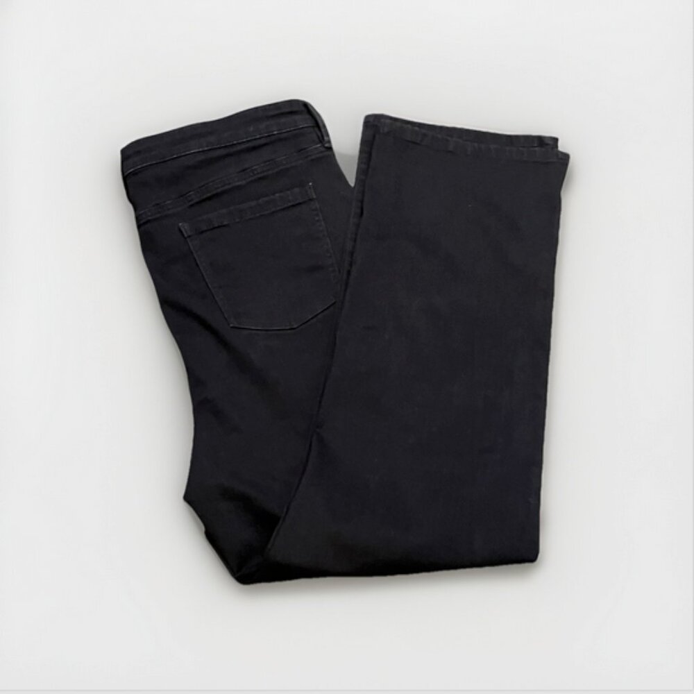 Tommy Hilfiger Men's (34x31) Black 100% Cotton Custom Striaght Jeans